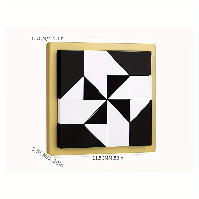 Образовательные строительные блоки для детей от 3 лет, портативные, устойчивые к царапинам, смешанные цвета