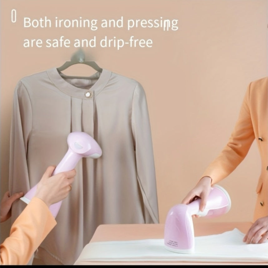 Vaporizador de mano portátil con colgador de 1500W y depósito de agua, removedor de arrugas