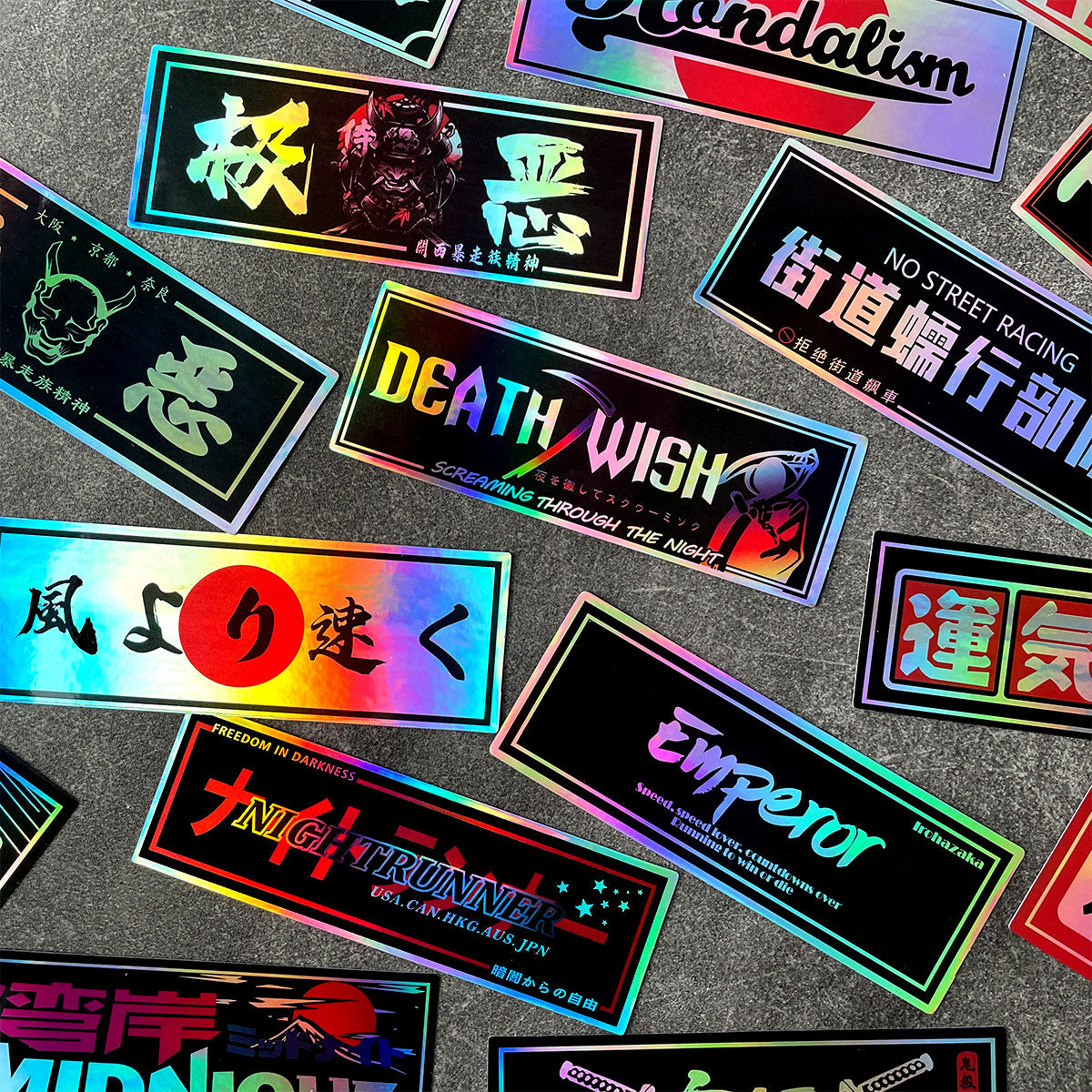 24 шт. отражающих водонепроницаемых наклеек из ПВХ для автомобиля и мотоцикла