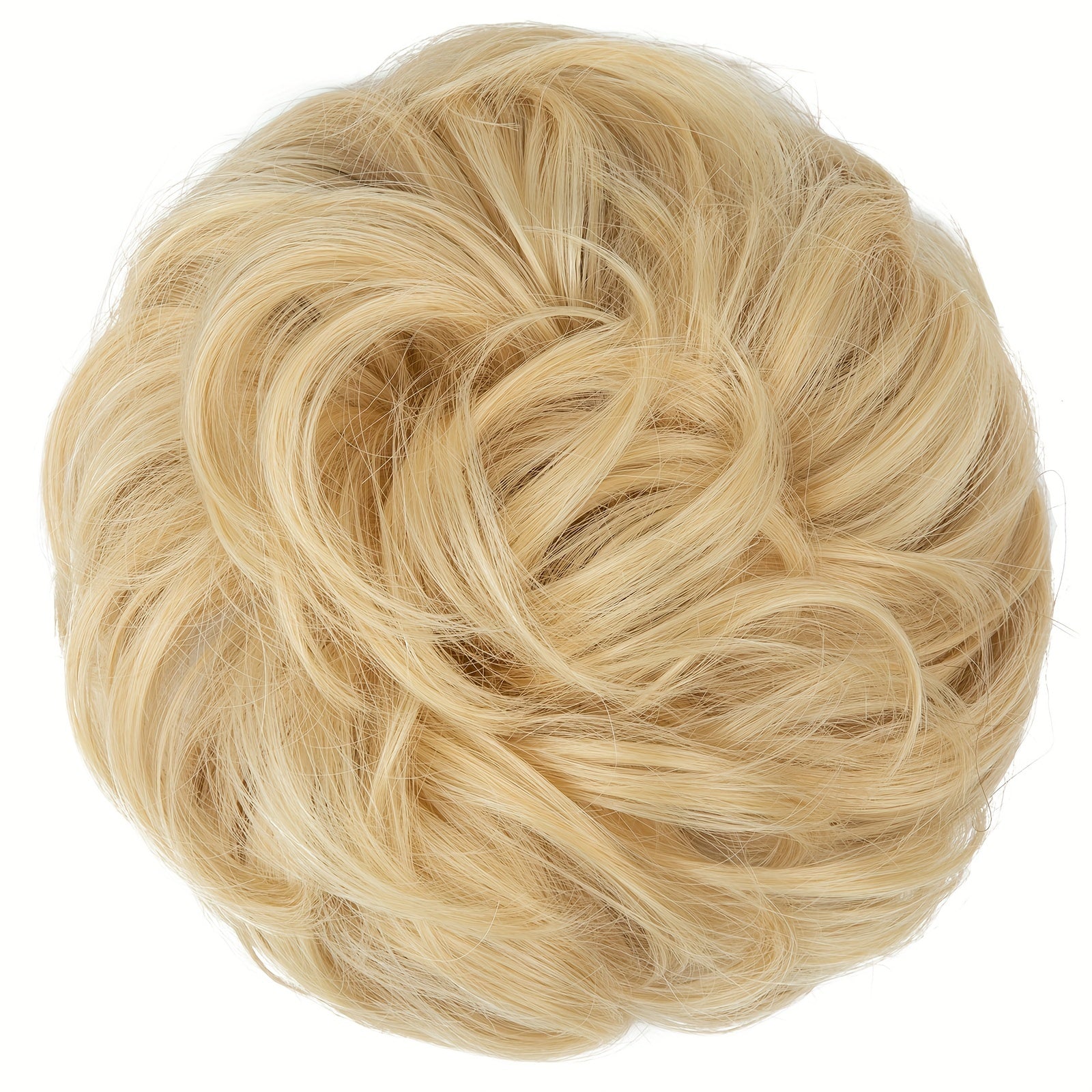 Women's Hair Wig with PET Material, High Gloss, Sewn Connection, 50g