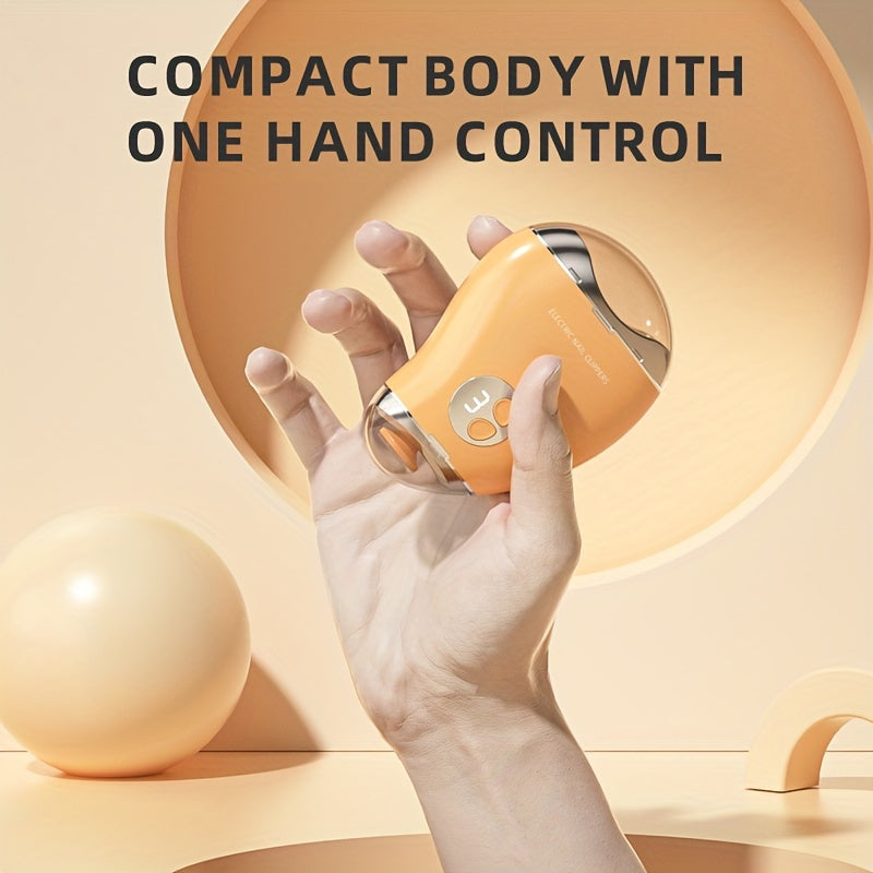 Electric Nail Clipper and Grinder 2-in-1 Rechargeable USB Charging for Adults