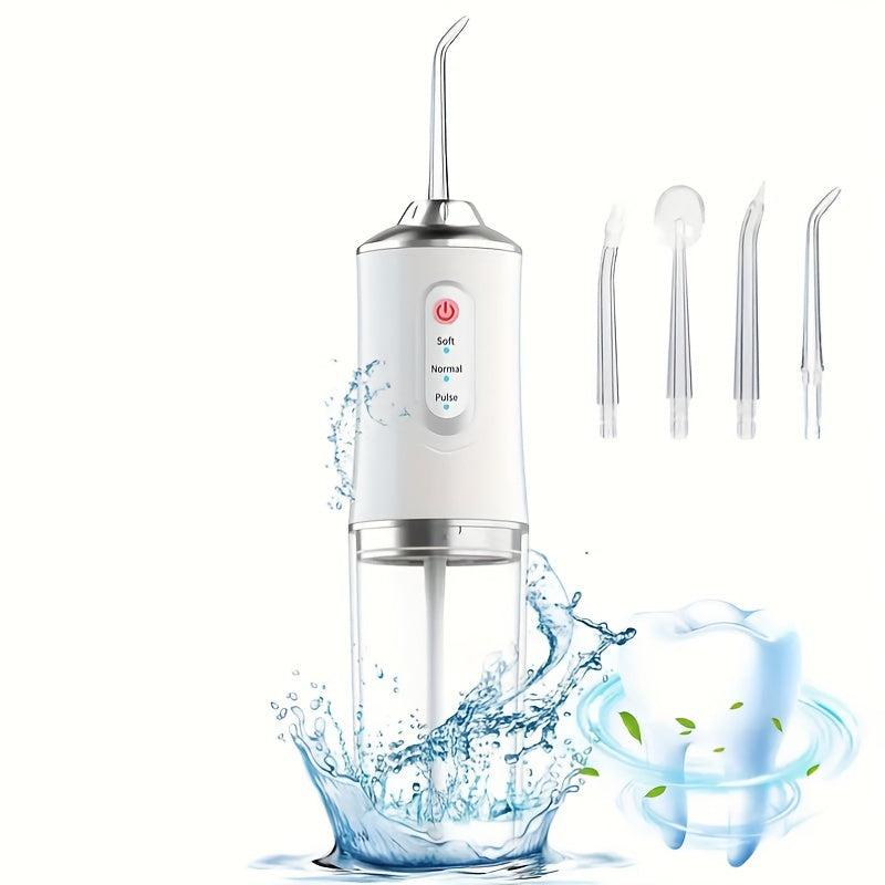 Electric Toothbrush with Oral Irrigator and Orthodontic Cleaning Device Rechargeable Lithium Battery