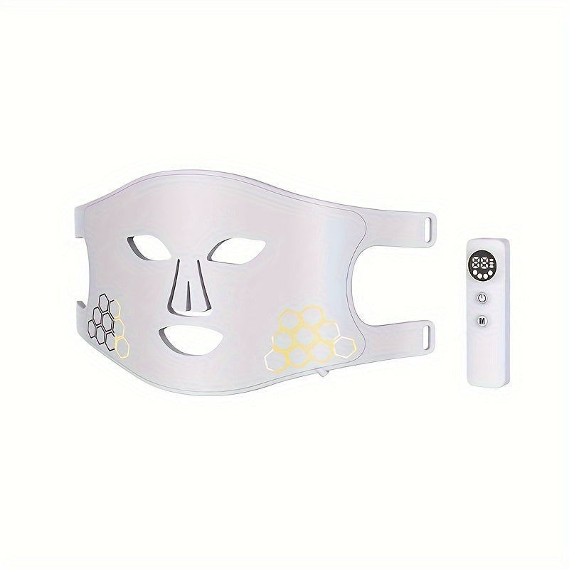 Rechargeable 1500mAh Lithium Battery Beauty Mask with Dual Power Mode