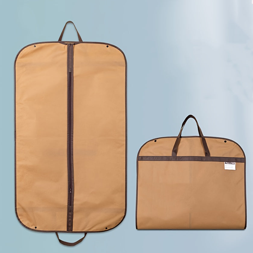 Bolsa de almacenamiento para trajes de tela no tejida para ropa, cubierta antipolvo, organizador de prendas portátil