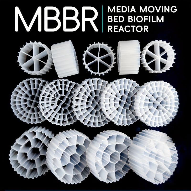 Uncharged PE Biological Pond Filter Media for Nitrification in Fish Tanks and Aquaponics
