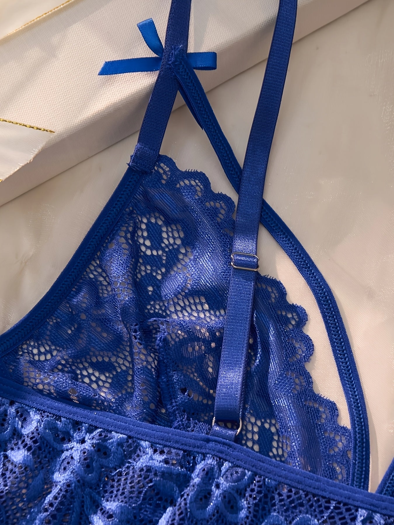 Women's Sleep Shirt Lace Trim Ruffled Low-Rise Comfortable Nightwear