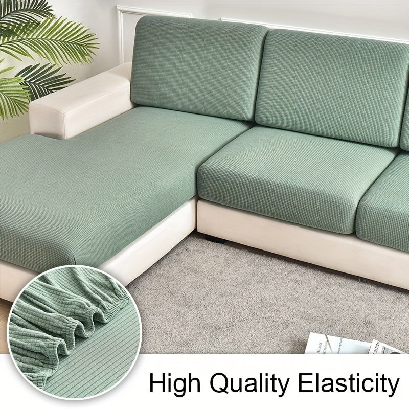 Waterproof Jacquard Sofa Slipcover Elastic Polyester Furniture Protector