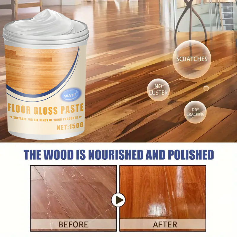 Yog'och mebel uchun pasta, shkaf, polni parvarish qilish, porlashni oshirish