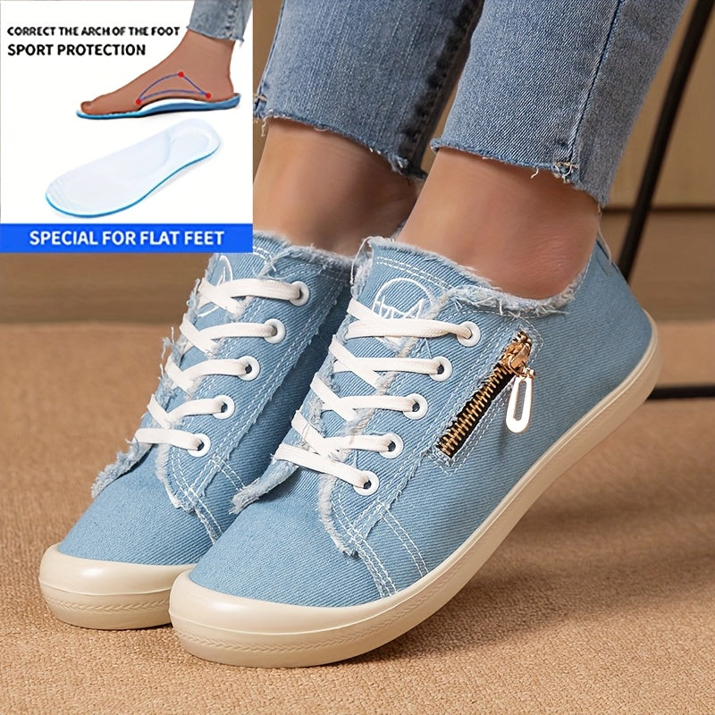 Unisex Spring Fleece Casual Flat Sports Shoes for Students