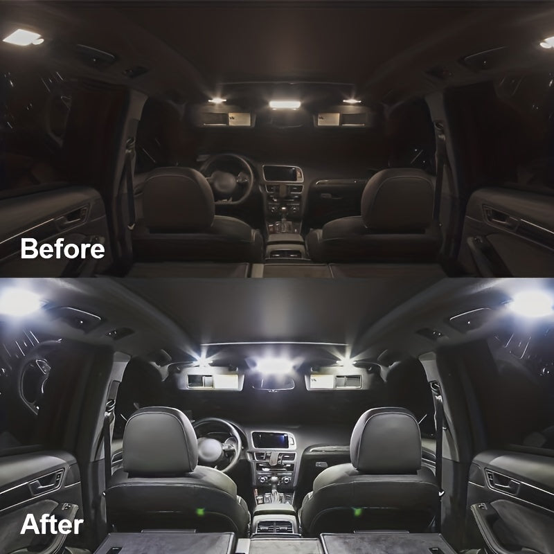 Interior LED Light Kit for Car Vehicles, Bright White, Easy Install