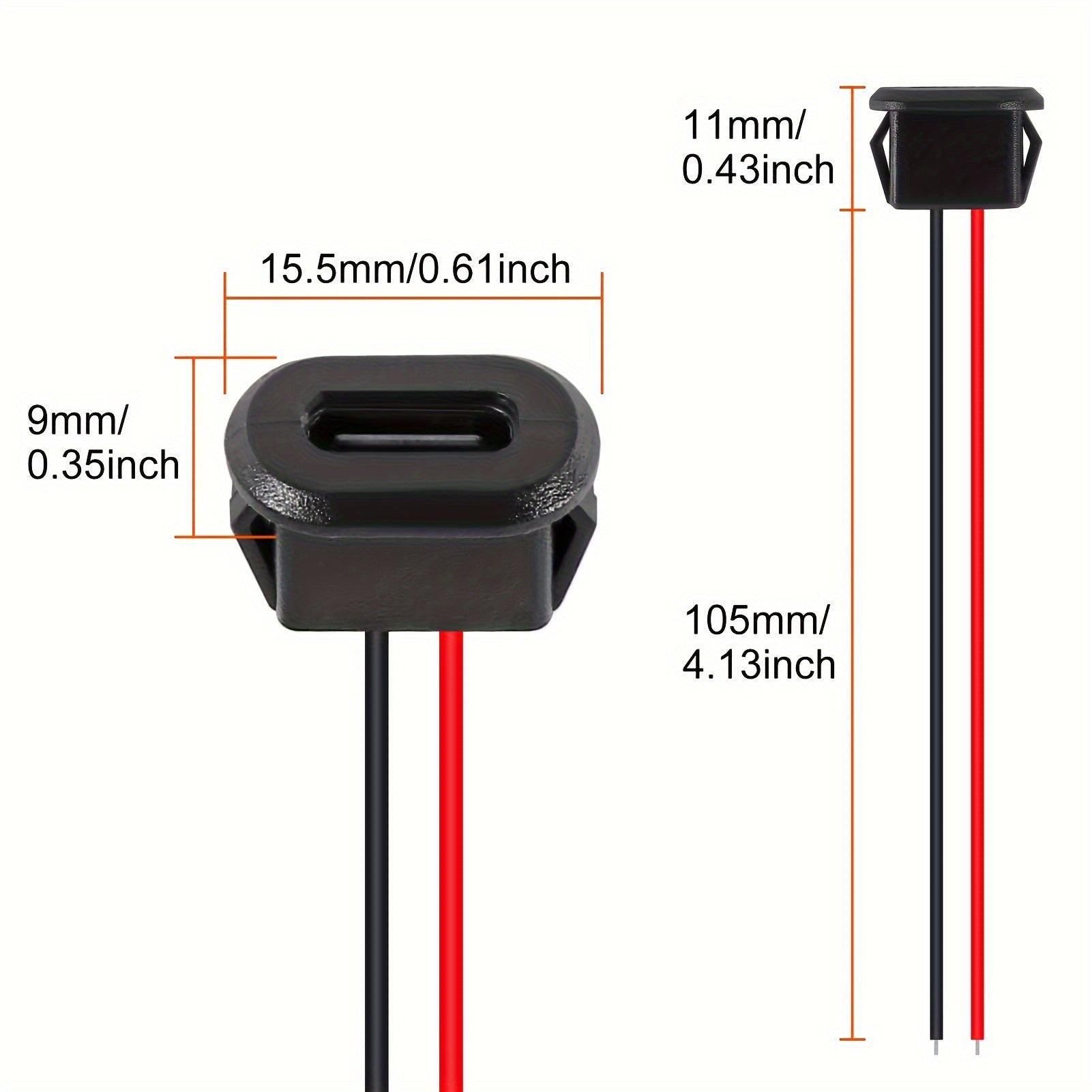 5/10 шт. разъем Type-C Female USB, женский разъем, адаптер для быстрой зарядки