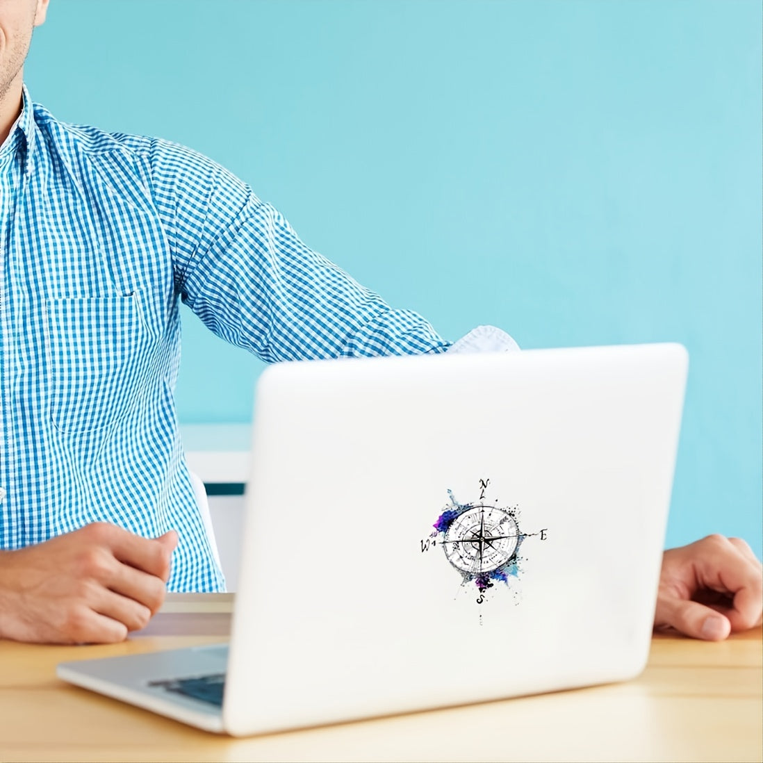 Vinil suv o'tkazmaydigan stiker decal avtomobillar va noutbuklar uchun bumpersh wall