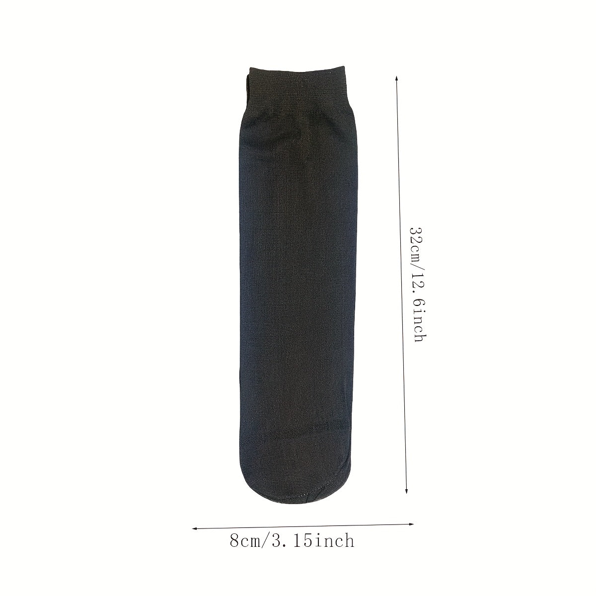 Men's Ultra-Thin Sweat-Wicking Mid-Calf Socks 10 Pairs Breathable Polyester Spandex