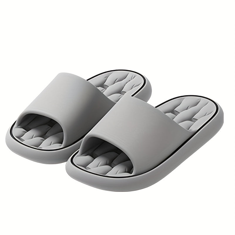 Unisex EVA Slides Indoor Outdoor Non-Slip Arch Support White