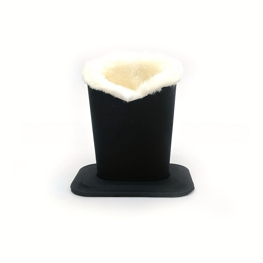 Canvas Eyeglasses Holder Stand Case for Desk or Nightstand Storage