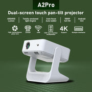 Портативный мини-проектор 1080P Full HD с поддержкой 4K, беспроводной сенсорный экран