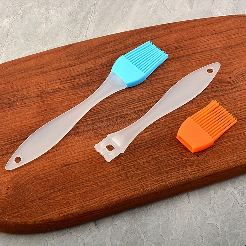 6-Pack Silicone Basting Brushes Food-Grade Heat-Resistant Multi-Color 17cm Kitchen Utensils