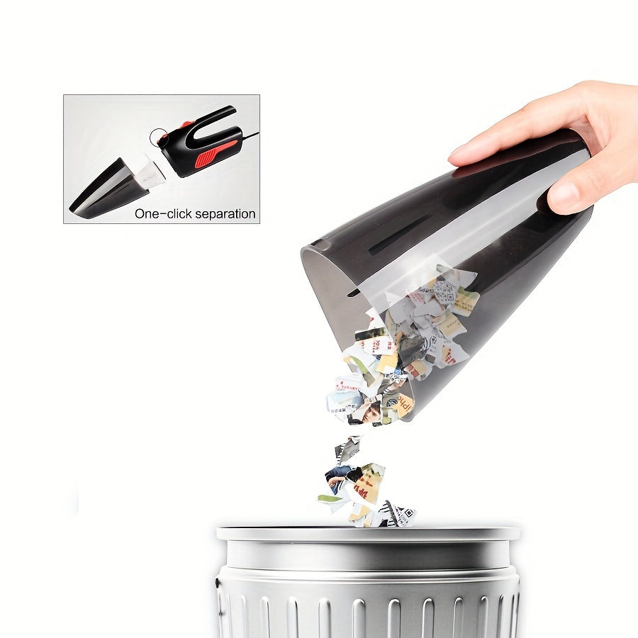 CascadeVac tomonidan qudratli qo'l vakuum tozalagich - uy va oshxona pol bo'shliqlari uchun ixcham simli mini tozalagich - uyda foydalanish uchun ideal vakuum tozalagich.