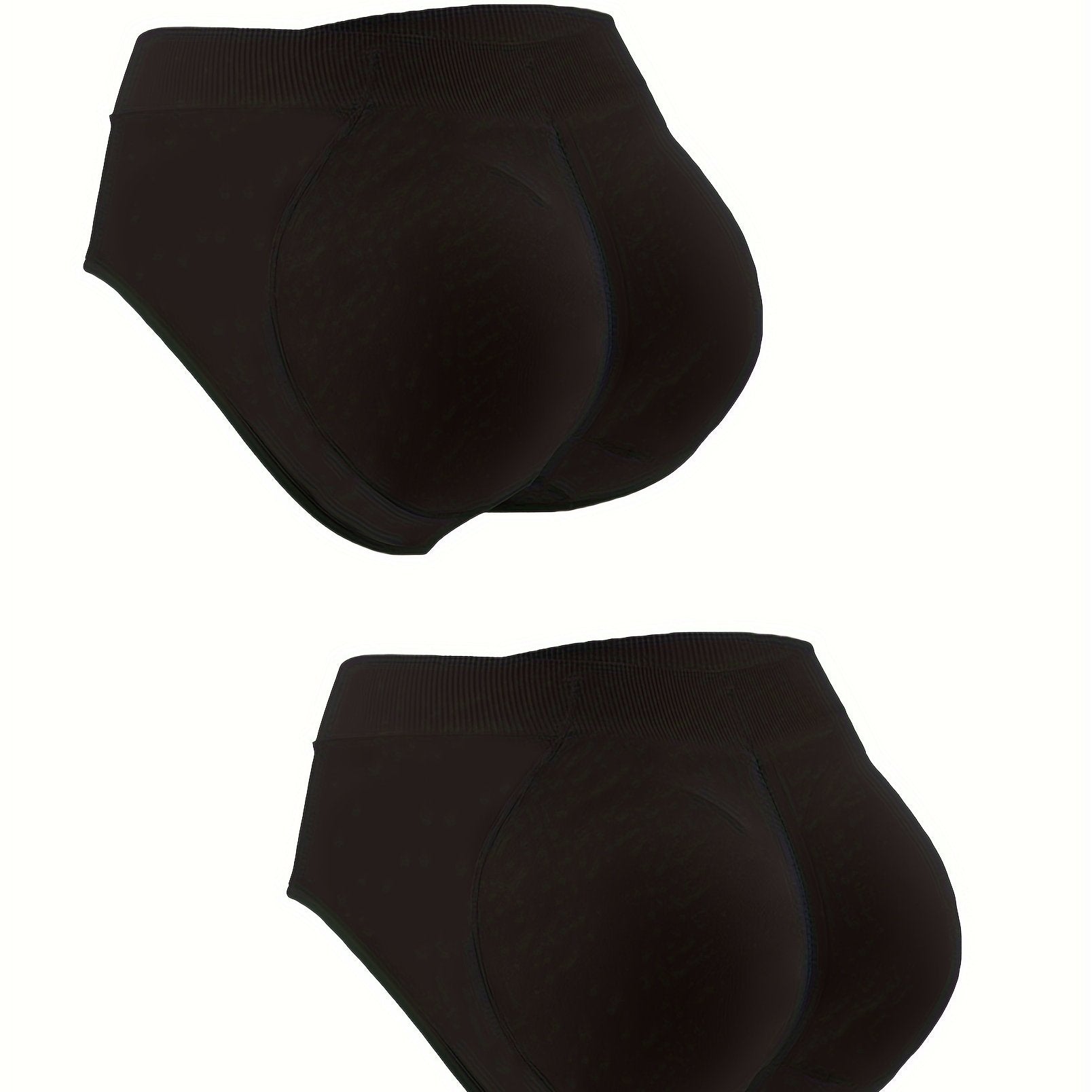 Women Padded Shaping Panties Breathable Butt Lifting Underwear Set