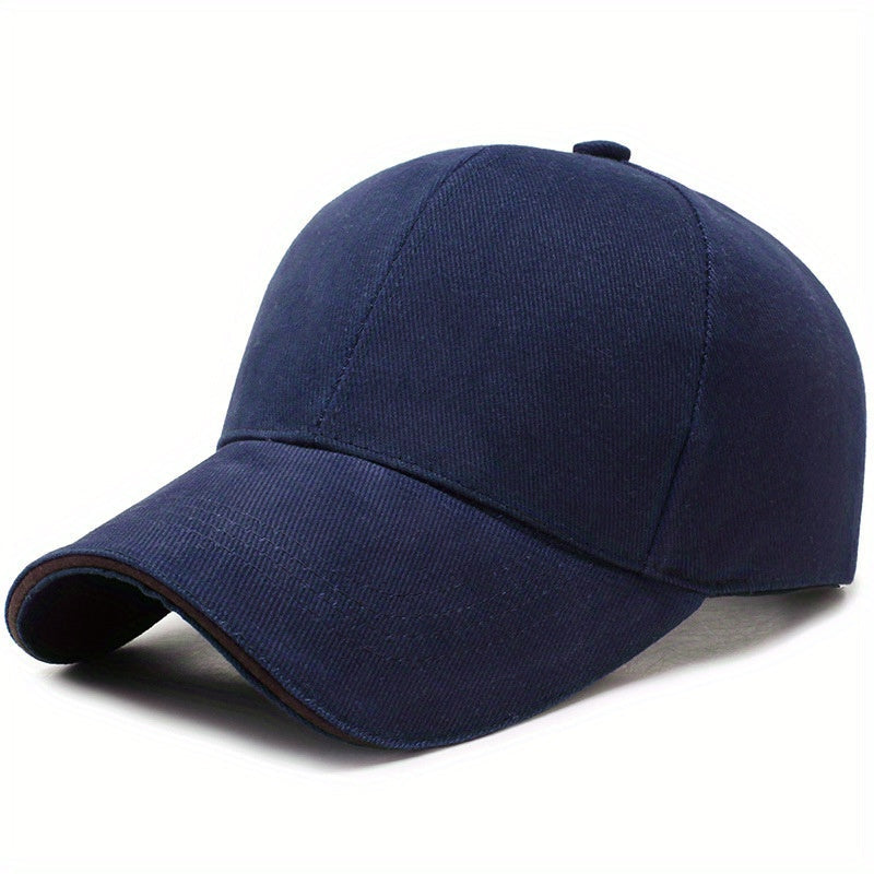 Low Profile Solid Color Baseball Cap Unisex Dad Hat for Men Women