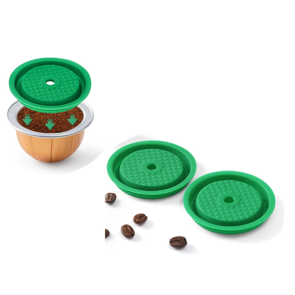 Silicone Coffee Capsule Lid Replacement Filter for Espresso Machines