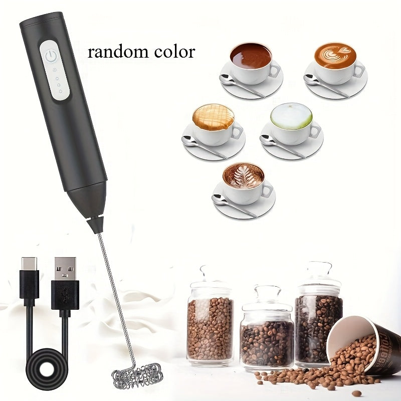 Creador de espuma eléctrica portátil recargable USB 28000 RPM plástico