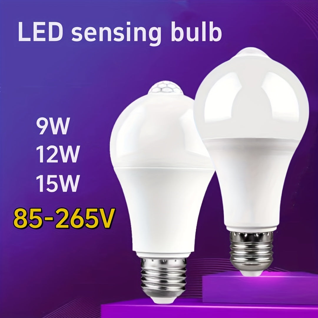 Human Body Sensing LED Light Bulb with Infrared Sensor for Indoor Ceiling Lighting