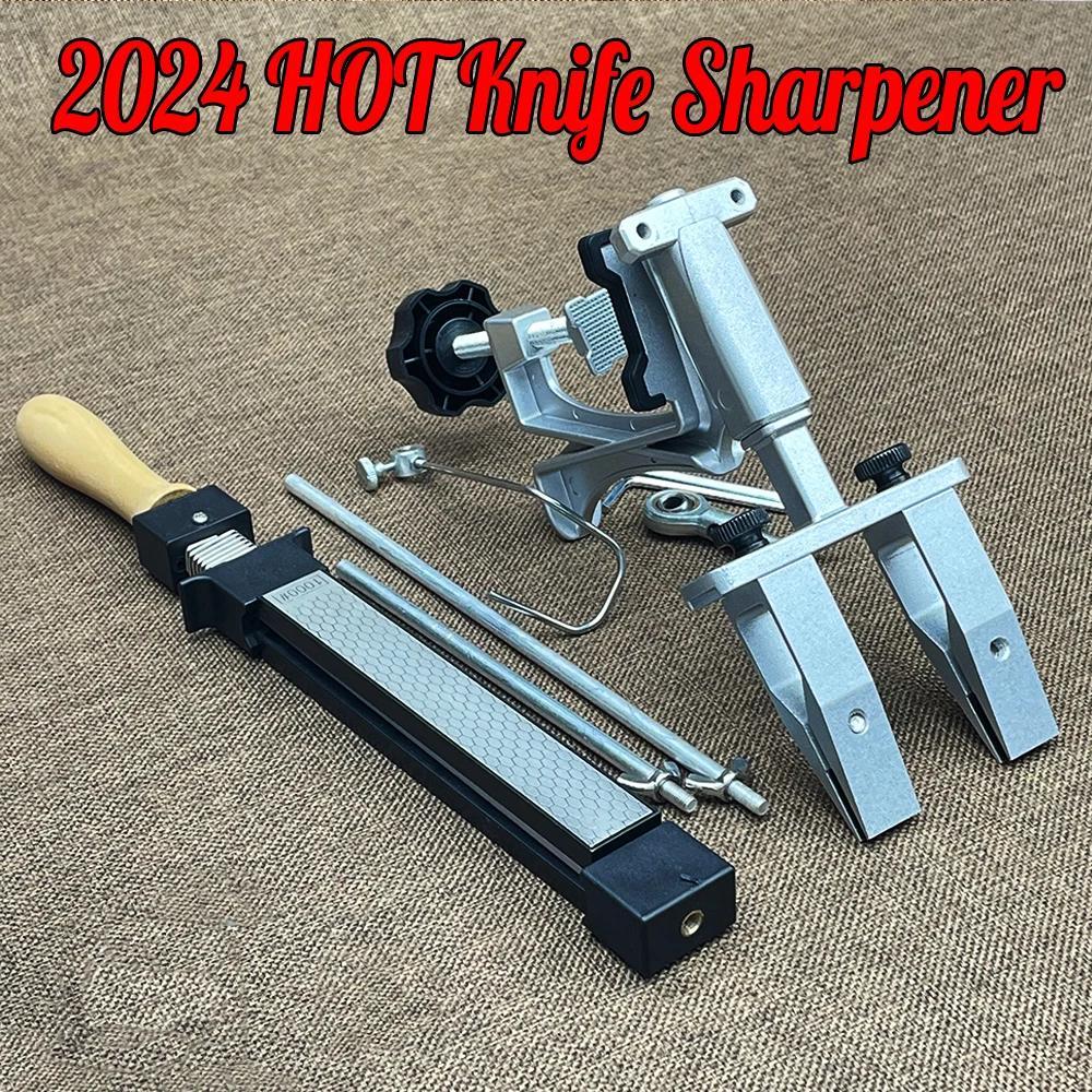 Ручной набор точил для алмазных ножей с системой фиксированного угла для кухонных и садовых инструментов