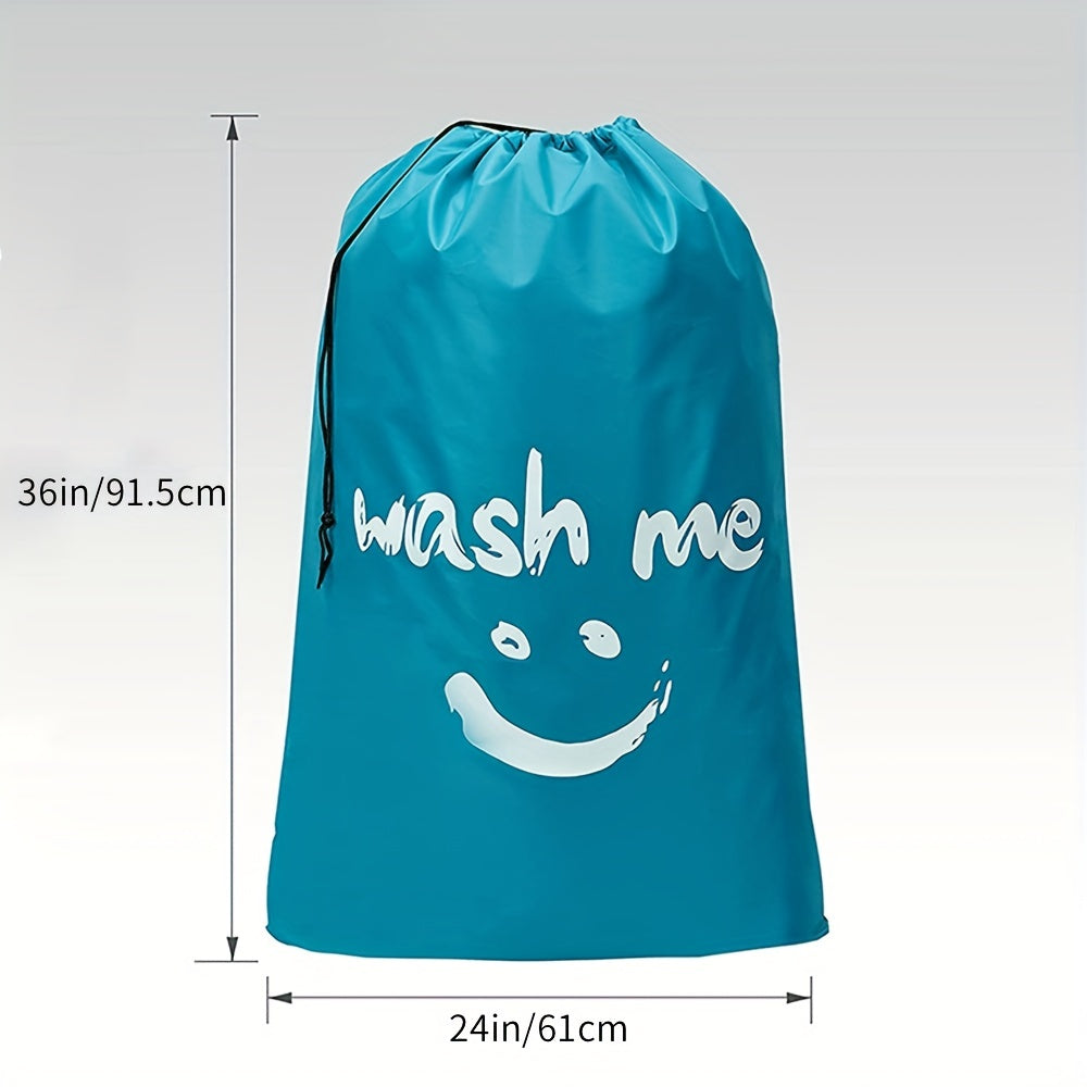 Large Capacity Laundry Bag for Travel Holds Up to 4 Loads Machine Washable Easy Fit in Hamper or Basket