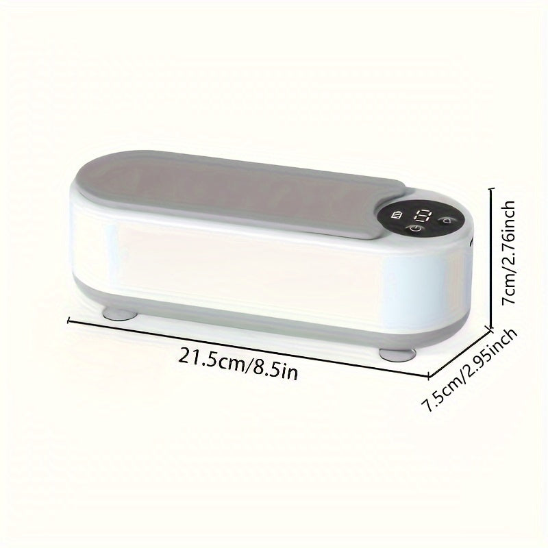 Ultrasonic Cleaner for Jewelry Watches Glasses Dentures Makeup Brushes Rechargeable USB Plastic