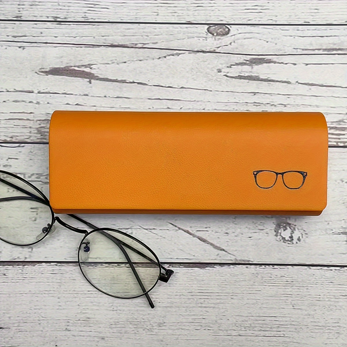 Hard Plastic Eyeglass Case Holder for Sunglasses and Reading Glasses