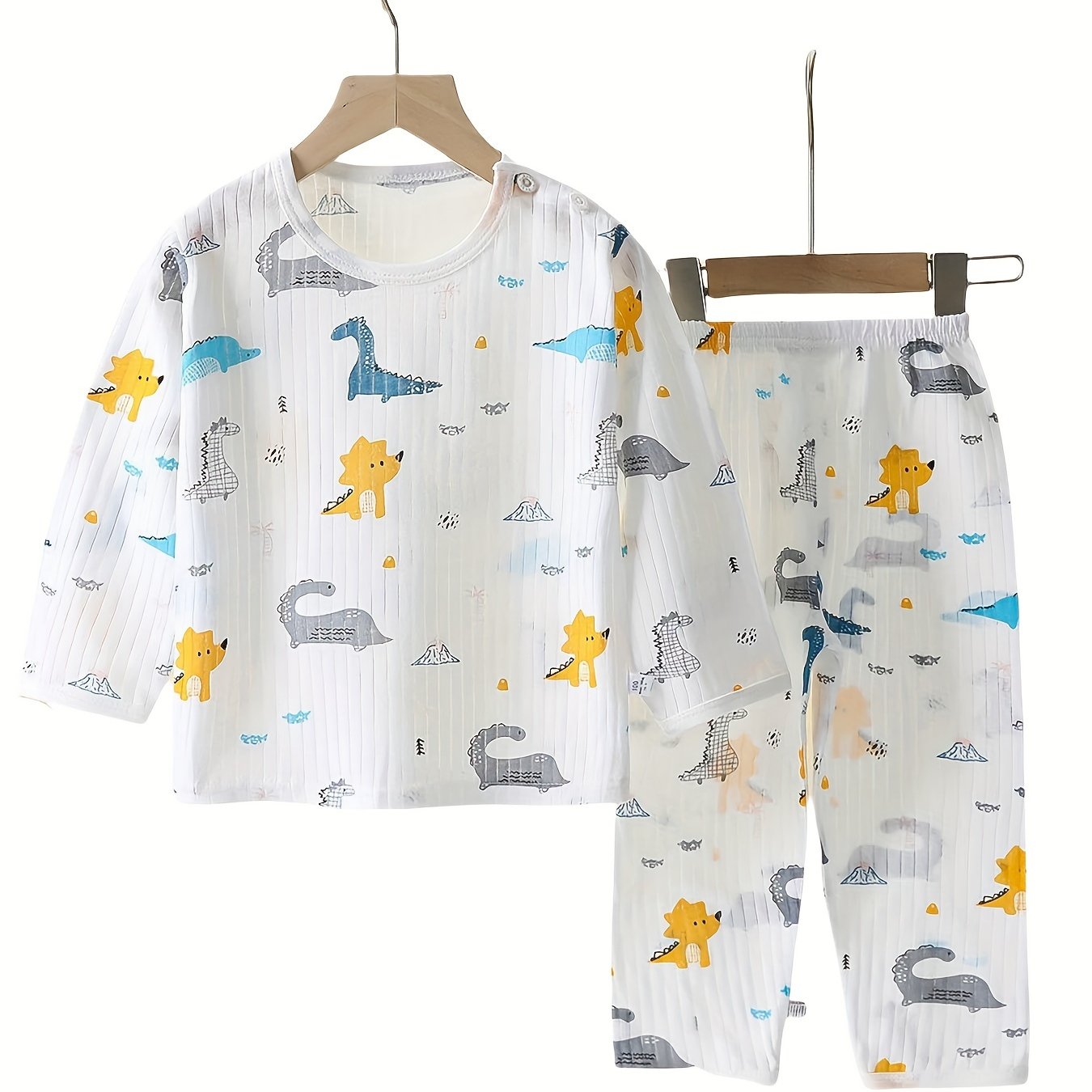 Conjunto de ropa interior de algodón transpirable con estampado de dibujos animados para niños mayores de 3 años