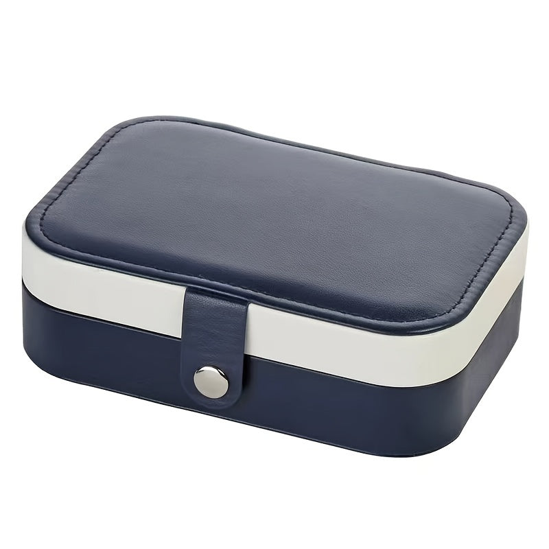 Ящик для хранения серег и ожерелий, удобный для путешествий, большой объем, элегантный дизайн