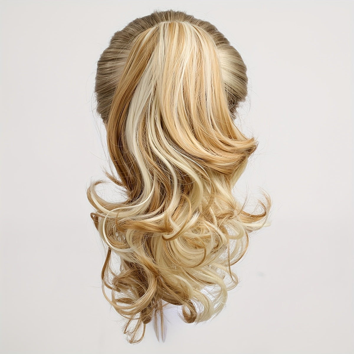 Women's Loose Wave Ponytail Wig 12 Inch High-Temperature Fiber Easy to Style