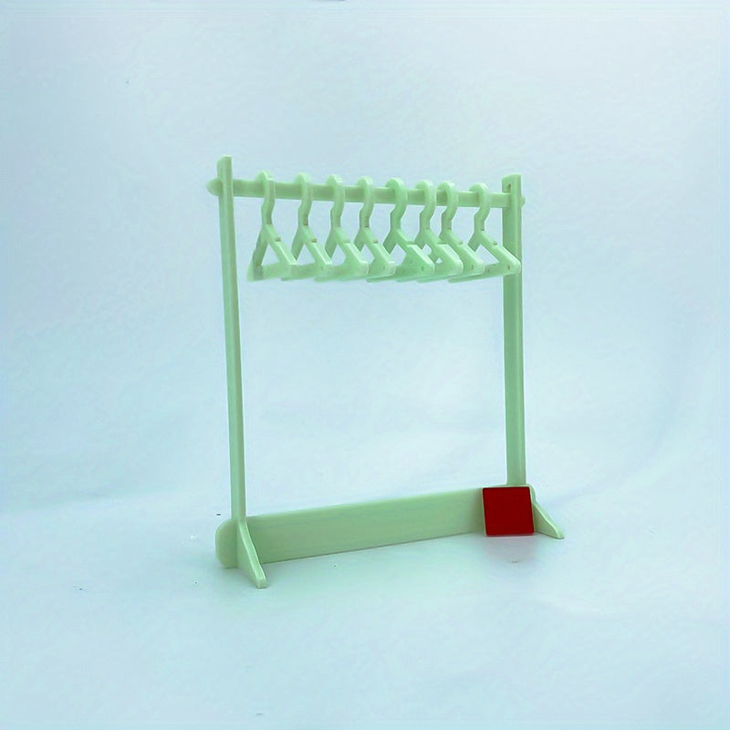 Handcrafted Polymer Clay Earring Holder Stand with Acrylic Tabletop Hanger for Jewelry Display