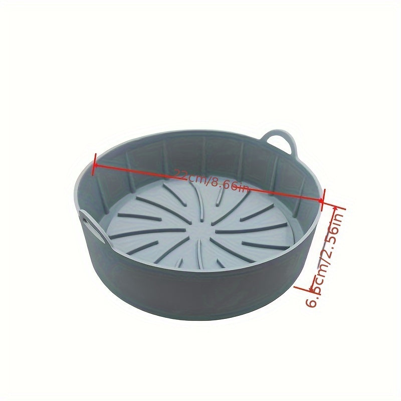 Bir parcha ko'p maqsadli silikon pishirish qutisi - Tort pishirish uchun ideal, havo fritözlarida foydalanish va boshqa joylarda - Oshxonada oziq-ovqat uchun xavfsiz