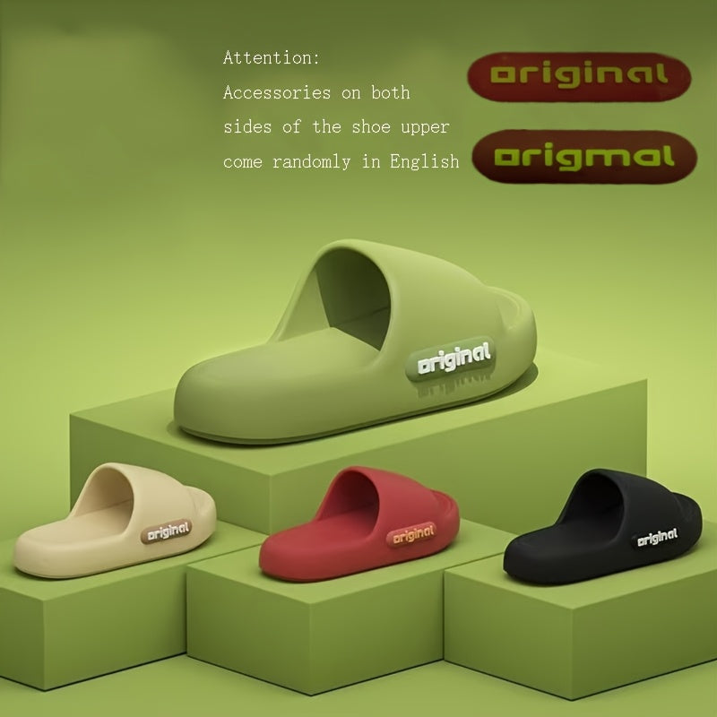 Women Red Non-Slip Odorless Wedding Samba Slides