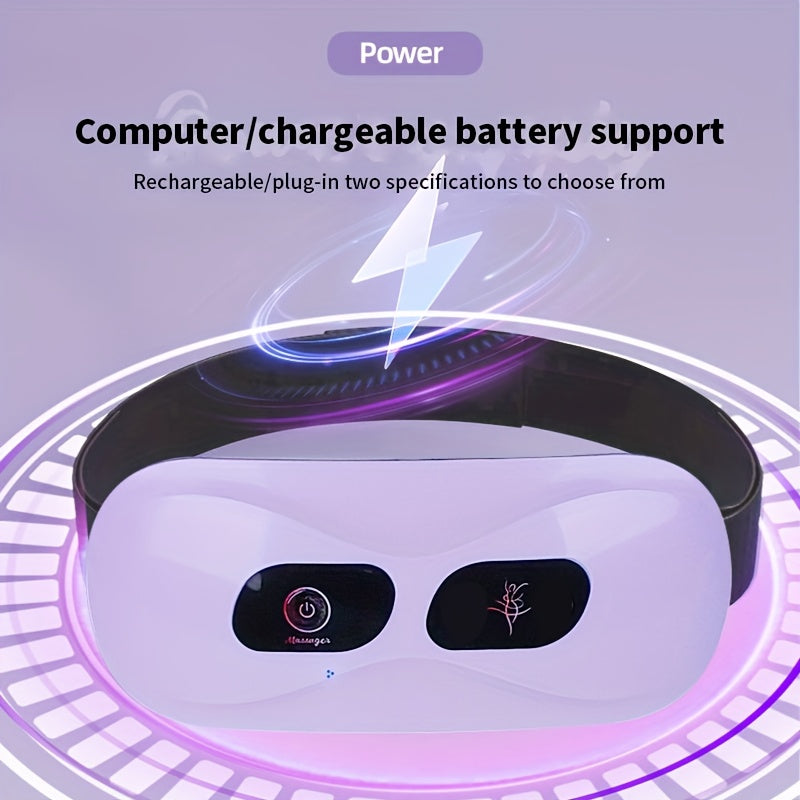 Electric Belt Massager for Women with 5 Modes Adjustable Vibration Portable Body Relaxation