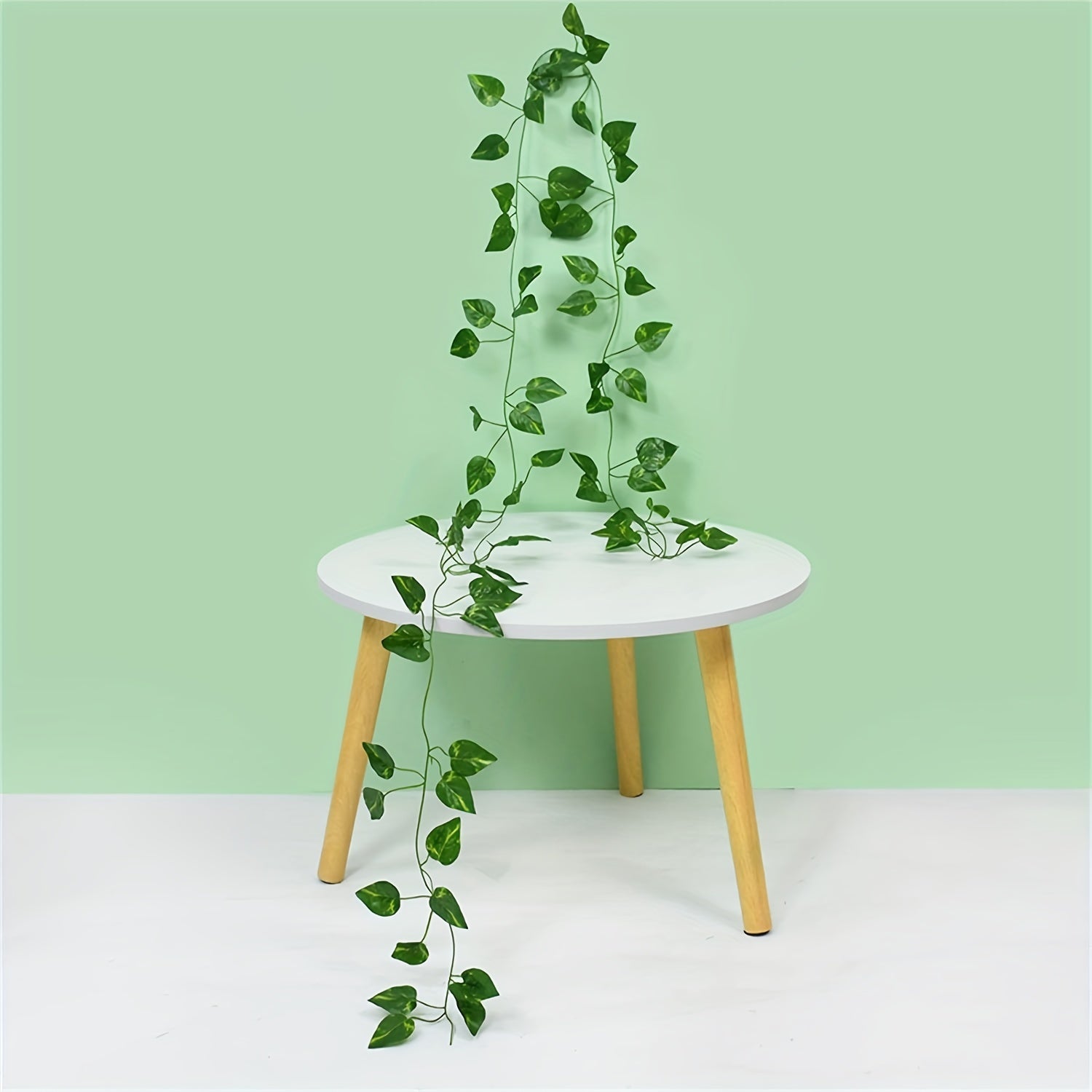 Ichki va tashqi bezak uchun sun'iy ivy garland to'plami, to'ylar va partiyalar uchun yashil vintlar