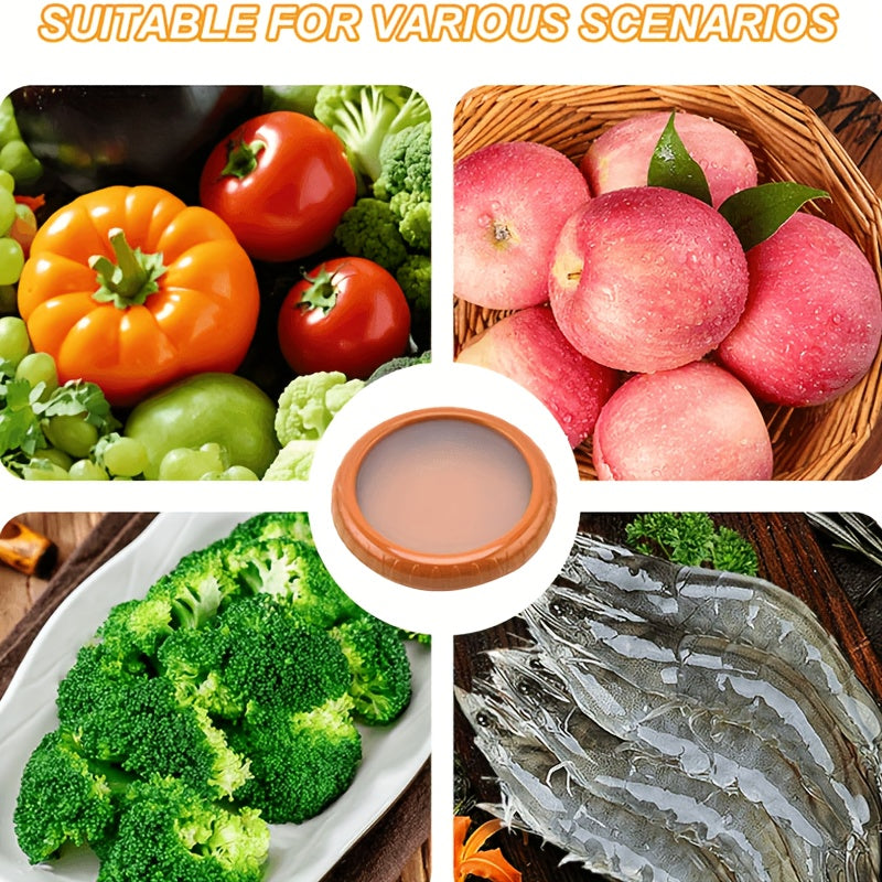 Silicone meva saqlash qutisi, qayta ishlatiladigan yangi mahsulotlar uchun tashkil etuvchi, elastik bo'laklar bilan