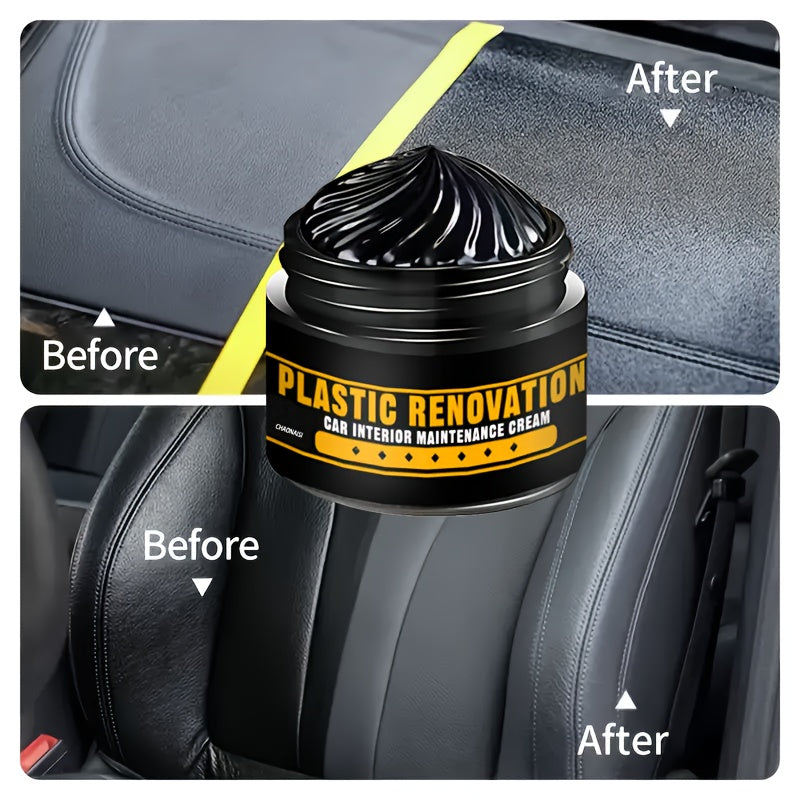 Pasta de reparación de plástico y caucho negro brillante para parachoques y cuero