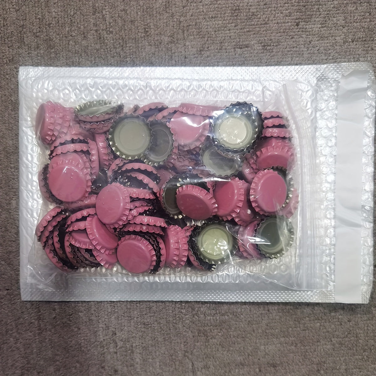 Golden Oxygen Absorbing Beer Bottle Caps 26mm PVC-Free Airtight Seal