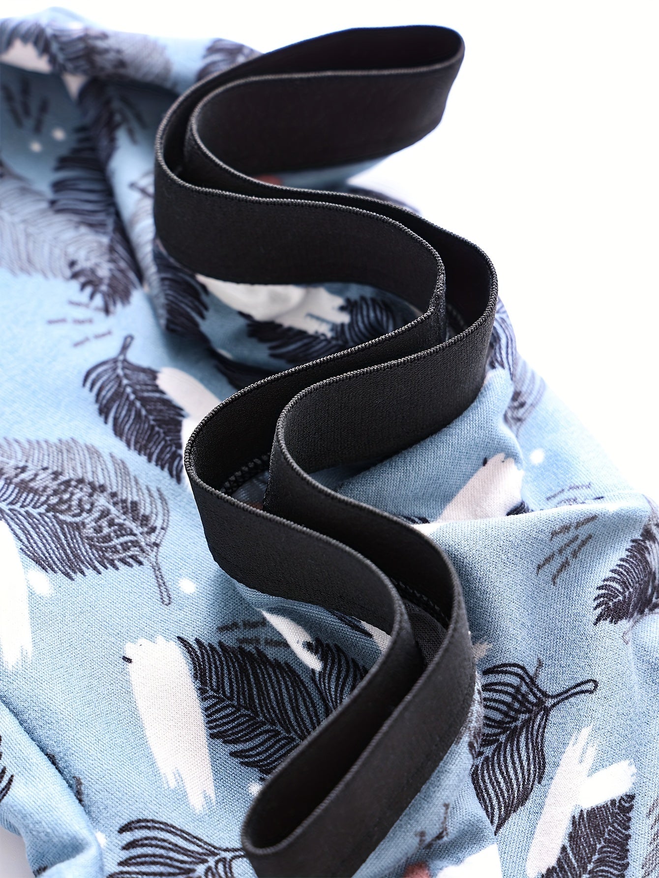 10-Piece Men's Printed Flat Angle Underwear Set Breathable Polyester Spandex