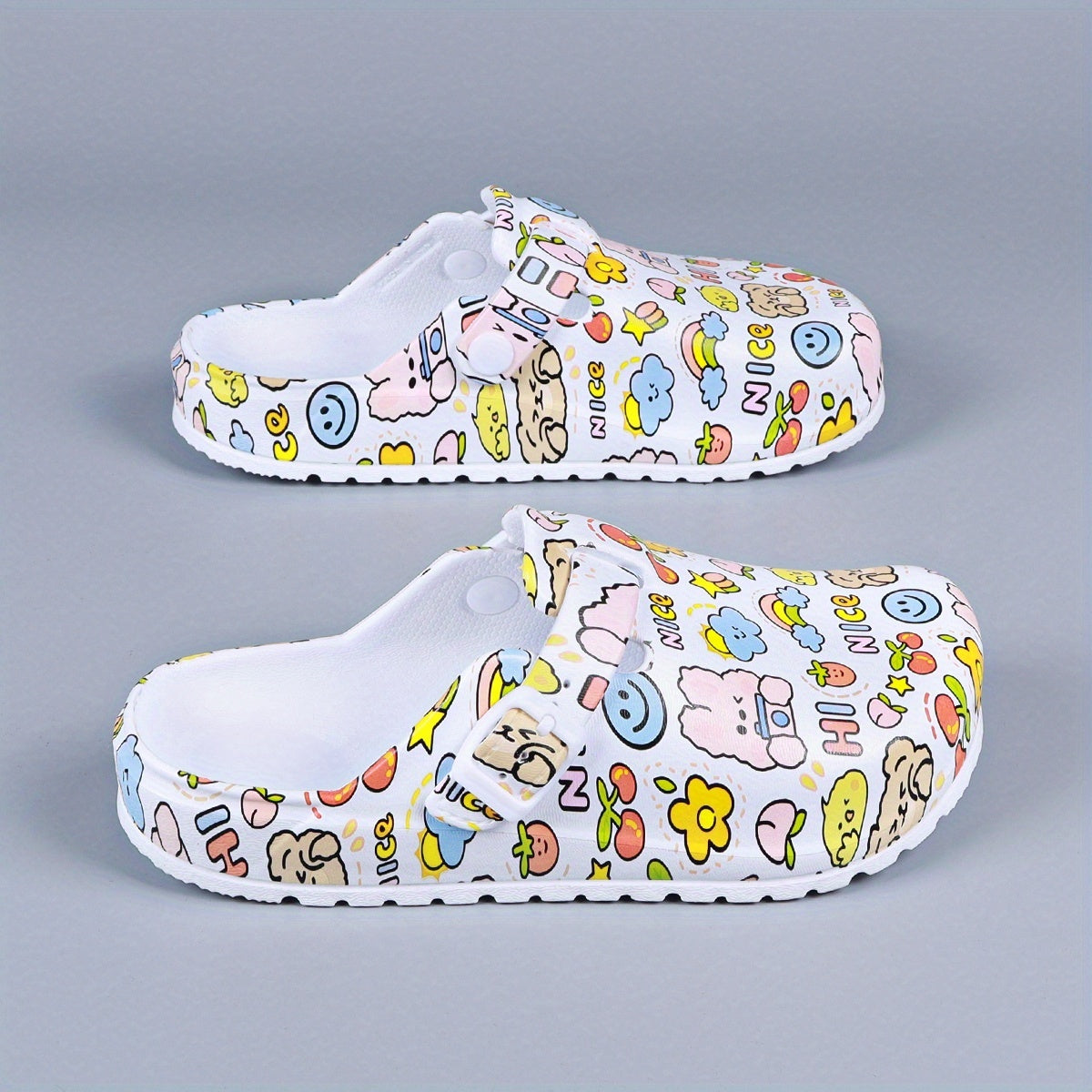 Women's Garden Shoes EVA Clogs Non-slip Summer Flat Beach Shoes