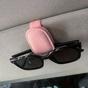 Avtomobil quyosh nuri shisha tutqichlari PVC transport ko'zoynak klip tashkilotchisi