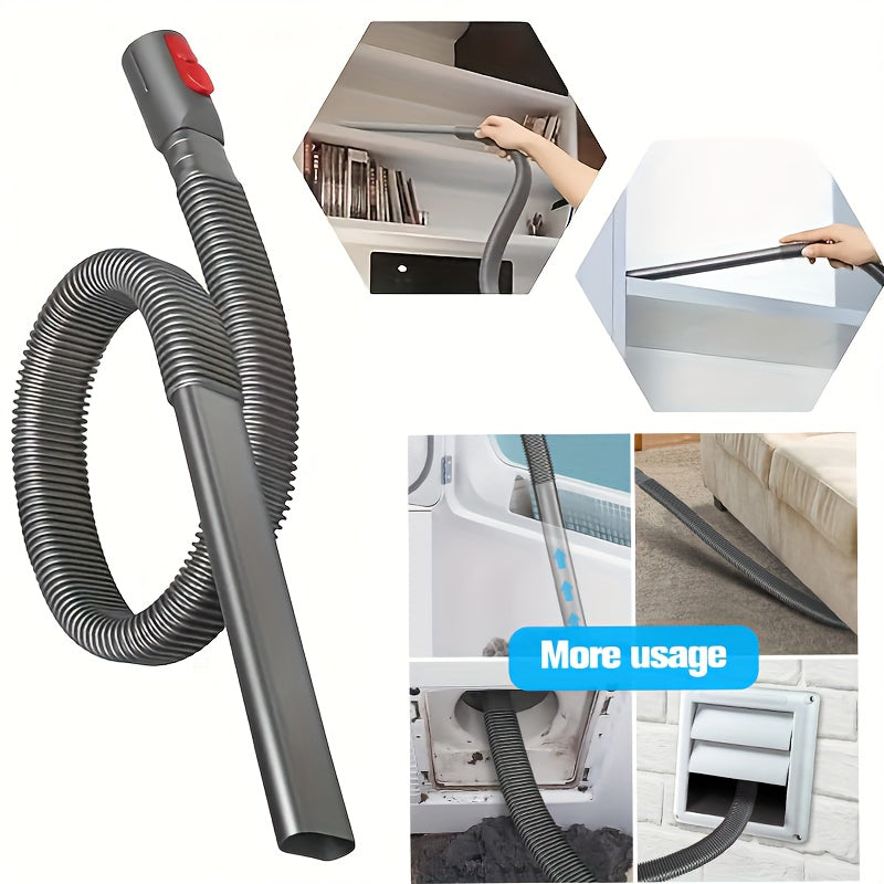 Kit de manguera de vacío para modelos V6-V15, flexible, de plástico, para limpiar asientos de coche y espacios estrechos