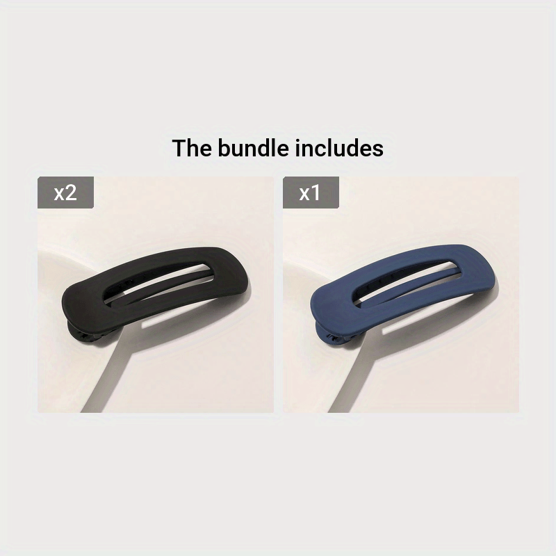 Women Frosted Acrylic Hair Clip Toothed Barrette Elegant Hair Accessory