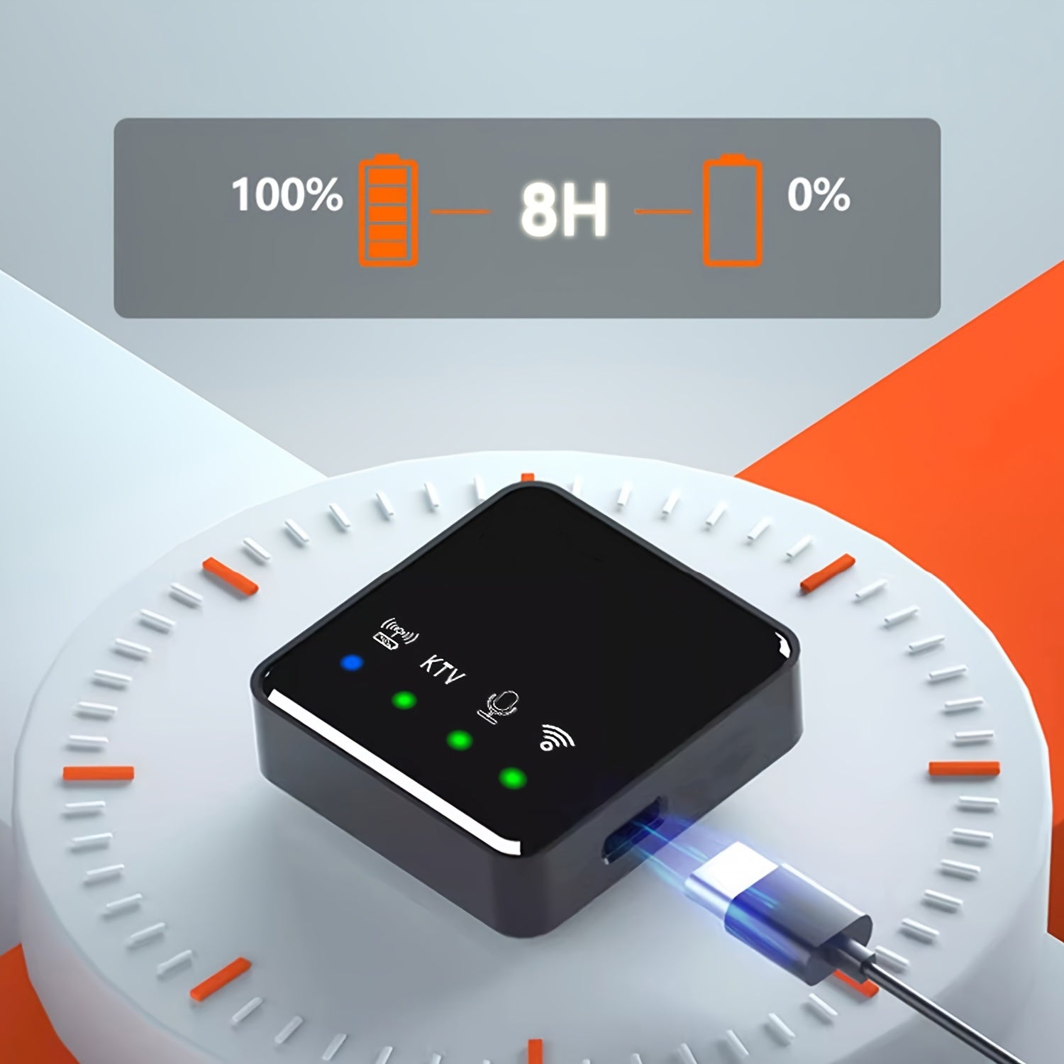 Wireless Lavalier Microphone for USB-C Devices for Vlogging and Podcasting