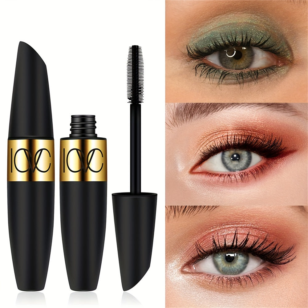 Waterproof Volumizing Curling Lengthening Black Mascara for Dramatic Eyes