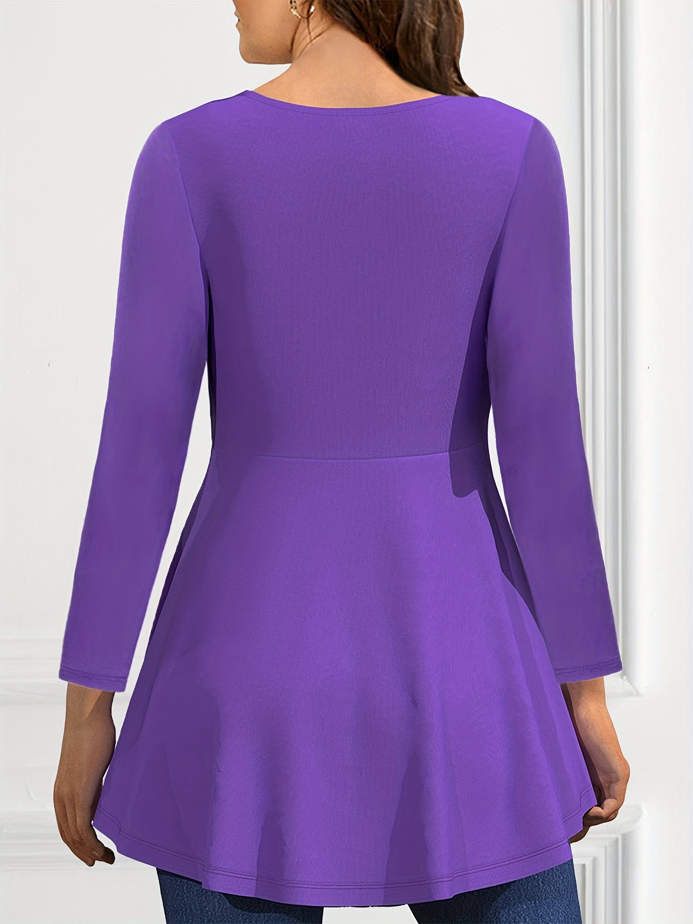 Women's Plus Size Floral Print Cardigan Lightweight Long Sleeve Spring Fall